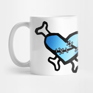Chrome Heart (Blue) Mug
